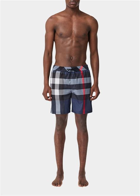 burberry guildes signature-check swim trunks|Burberry Guildes Check Swim Trunks .